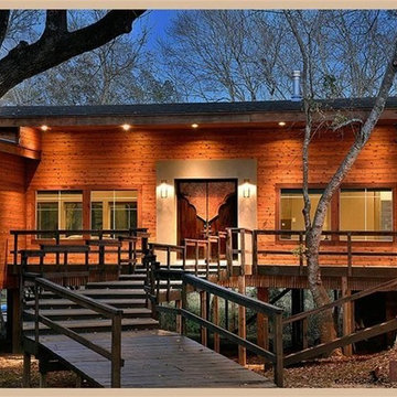 Contemporary Lake House