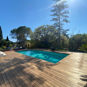 Le contour de piscine essence Thermory®