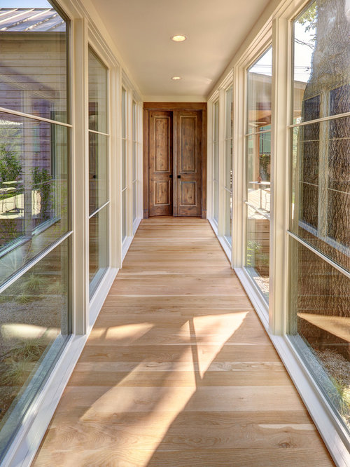 Glass Hallway Houzz
