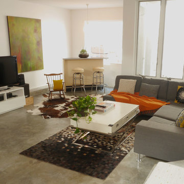 My Houzz: A Family Makes a Converted Auto Body Shop Their Own