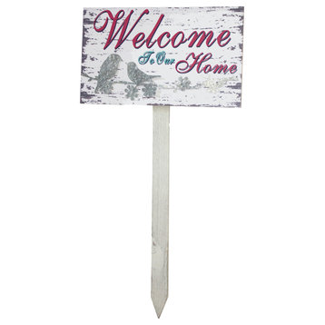 Welcome To Our Home Garden Stake
