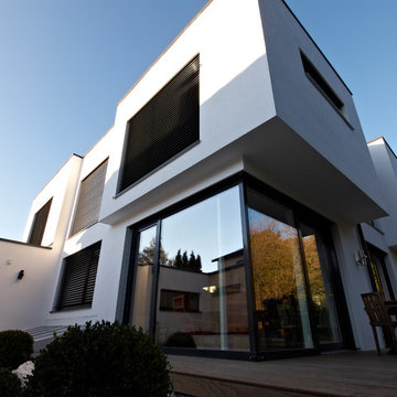 Haus_T Auskragende Fassadenelemnte