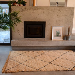 Morrocan Beni Ourain rug - Area Rugs
