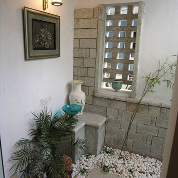 Stone Courtyard House