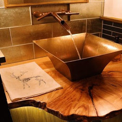 Bridger Bronze Sink - Bathroom Fixtures