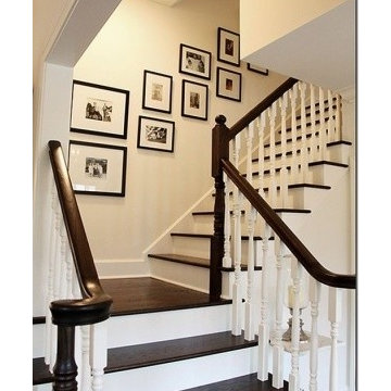 staircase wall decorating ideas
