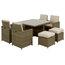 Tuscany Cube 9-Piece Outdoor Dining Set