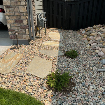 Natural Stone Pathway - Backyard Access