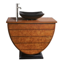 Avanity Legacy 40 Inch Vanity Cabinet Only For Vessel Sink - Console et Meuble sous Lavabo