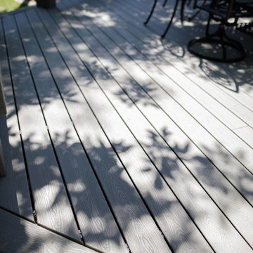 Resurfaced Deck with Trex Maintenance Free Decking