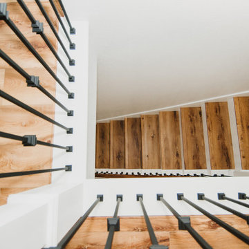 Cali Vinyl Longboards North Shore Oak | Install by @kerimichelleinteriors