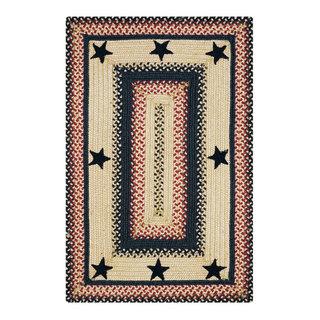 Homespice Decor Primitive Star-Gloucester Placemat 13x19 Oval