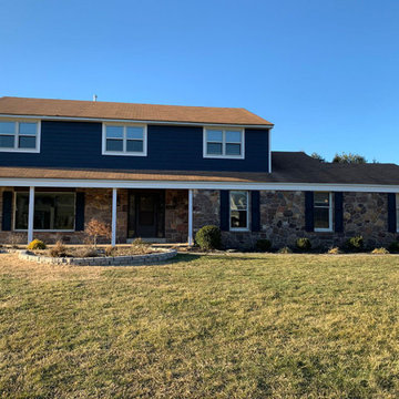 James Hardie 8.25 Inch Deep Ocean Siding Install in Morrisville, PA