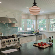 Blue Back Splash
