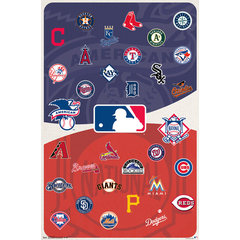 MLB Seattle Mariners - Retro Logo 18 Wall Poster, 22.375 x 34 