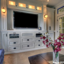 A. entertainment center