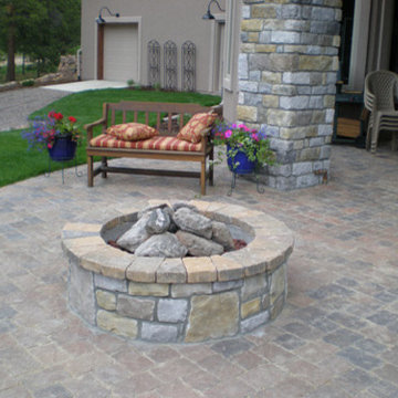 Stone Gas Fire Pit