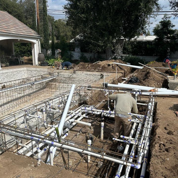 New In-Ground Pool Installation