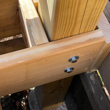 Rebuild Deck with Added Pergola
