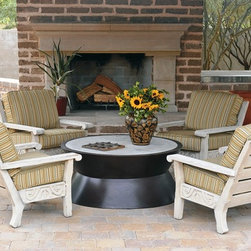 Sculpted Steel Coffee Tables - Patio Furniture And Outdoor Furniture