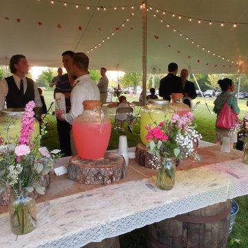 Summer garden wedding