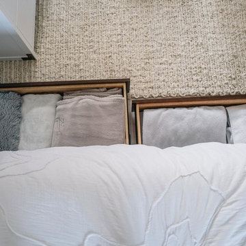 A Bedroom with storage