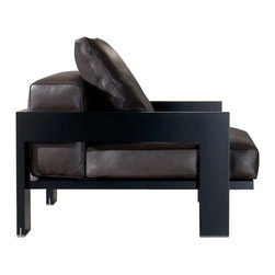 Minotti - Minotti Alison Black Armchair - Armchairs And Accent Chairs