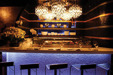 Inspiration for a contemporary home design remodel in New York