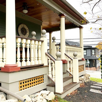 Historic Porch & siding Restoration - 19th Century Victorian