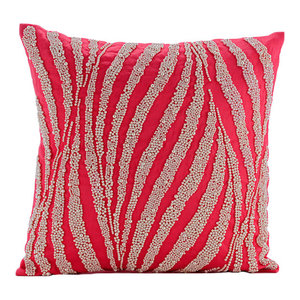 Flynn Linen Euro Sham Lake Contemporary Pillowcases And Shams By Company C
