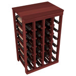 Wine Racks America - 24-Bottle Kitchen Wine Rack, Redwood, Cherry Stain - *Please Note*