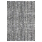 Palmetto Living by Orian - Palmetto Living by Orian Cotton Tail Solid Gray Area Rug, 5'3"x7'6" - Inspired by natural patterns, the dappled effect of the Solid area rug adds depth and interest to any room. Awash in light and dark shades of grey with touches of ivory mixed in, this gorgeous floor covering works as a single color without being drab, monotonous or boring. Behold the beauty of modern neutrals in this outstanding addition.