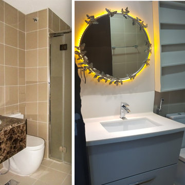 Bathroom storage upgrade