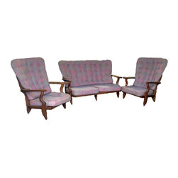 Guillerme-Chambron Oak Salon Set - Sofas