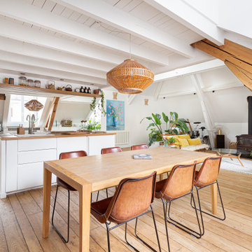 RÉNOVATION TOTALE - Loft sous les toits