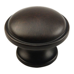 Cosmas - Cosmas 6239ORB Oil Rubbed Bronze Cabinet Round Knob, 1-3/8" Diameter - Cabinet And Drawer Knobs