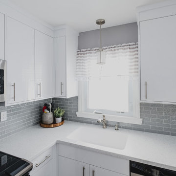 Clean & Modern Custom Kitchen