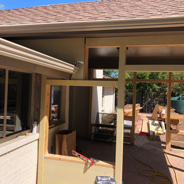 Loyola lane screened porch