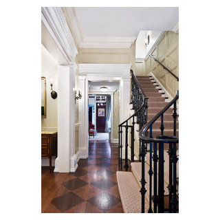 Manhattan Townhouse Restoration - Traditional - Staircase - New York ...