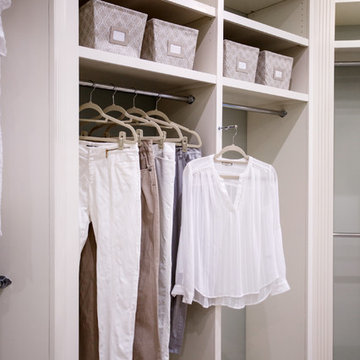 Glamorous Custom Master Bedroom Closet