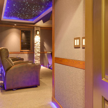 Night Sky - Home Theater Room
