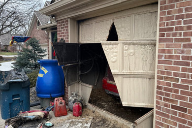 Example of a classic garage design in Indianapolis