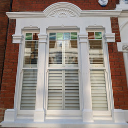 Accoya sash windows outside by London Box Sash - Windows