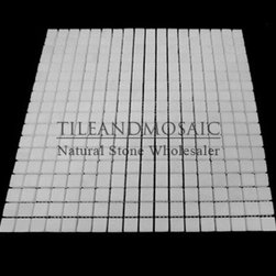 Bianco Dolomiti Marble Italian White Dolomite 5/8x5/8 Mosaic Tile Polished - Products