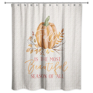 Fall Is Beautiful 71x74 Shower Curtain
