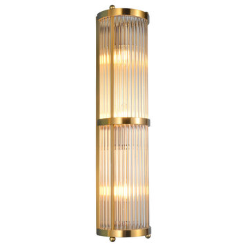 Luxury LED Crystal Wall Lamp for Living Room, Foyer, W8.7xh47.2", C