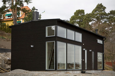 This is an example of a modern exterior in Stockholm.