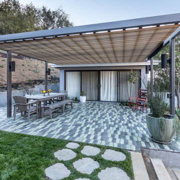 Peppermint Picket Porch