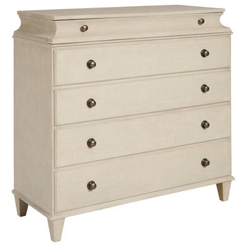 5-Drawer Bachelor's Chest With Jewelry Tray