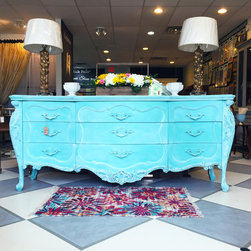 Custom Painted Furniture - Console Tables